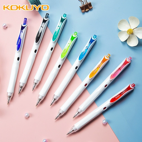 Kokuyo Национальная репутация Нейтральная ручка Студент Ретро один метр Новый чистый цветовой тест офис специальные вопросы по чистке, быстрые сухие углеродные ручки 0,5 хороших с высоким уровнем канцелярских товаров