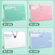 A4 folder multi-layer file bag test paper organize bag