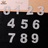 White English Rhinestone Letters Sticker Car Sticker Mobile Phone Case