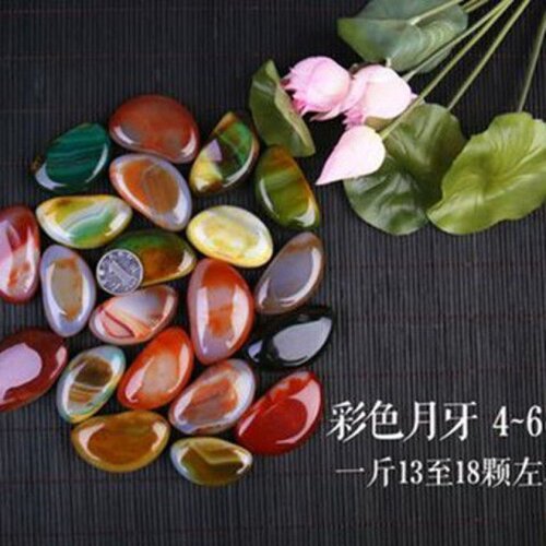 南京雨花石原石水培鹅卵石多肉铺面鱼缸花盆盆栽五彩色小石头子 - 图2