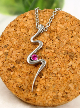 钛钢女士项链学生首饰品吊坠