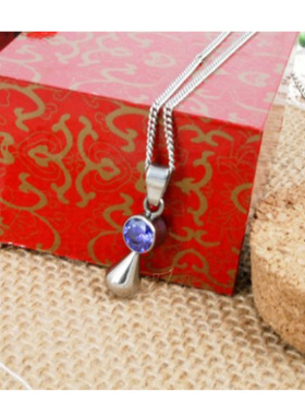 钛金韩版女士生日礼物刻字吊坠