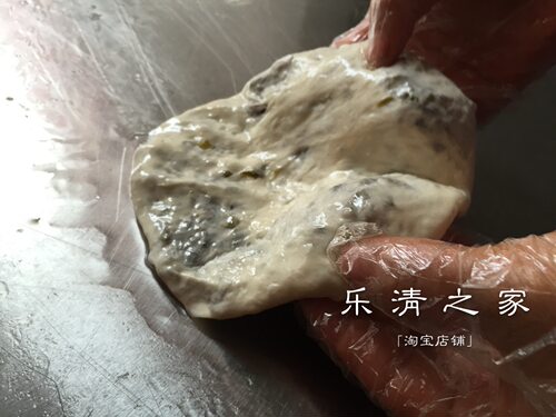【菜咸饼】温州柳市咸菜饼咸菜肉馅豆腐葱3个半成品食材 乐清之家 - 图1