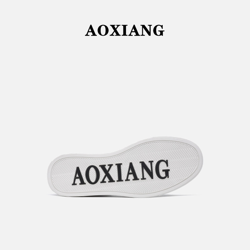 奥象黑色乐福鞋男平底休闲鞋秋季新款百搭男士一脚蹬懒人鞋子板鞋,淘宝优惠券,粉丝福利购,淘宝优惠卷