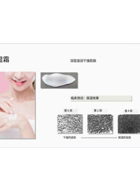 韩国皮肤科24小时强化补水真皮保湿不粘腻敏肌可用高保湿霜50g