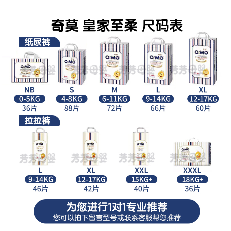 奇莫皇家至柔拉拉裤XXXL超薄透气L/XL/XXL弹力裤男女婴儿尿不湿 - 图0