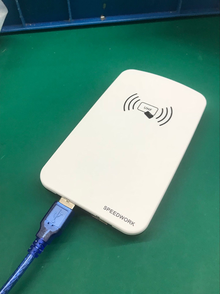 捷通-RFID UHF USB 桌面发卡器 读写器 可加密 6C卡模拟键盘功能