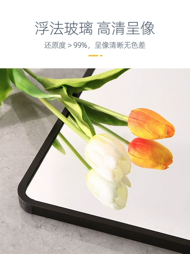 Полно -кузовное зеркало Зеркало Зеркало Домохозяйство маленькая девочка спальня Трехмерная испытательная одежда висящая настенная одежда в INS