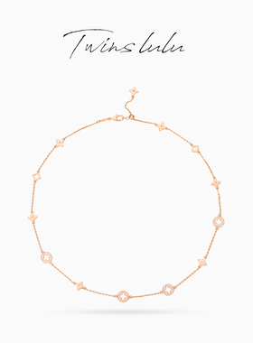 TWINSLULU百搭高级感老花项链
