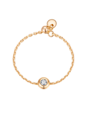 TWINSLULU高级感可调节链条戒指