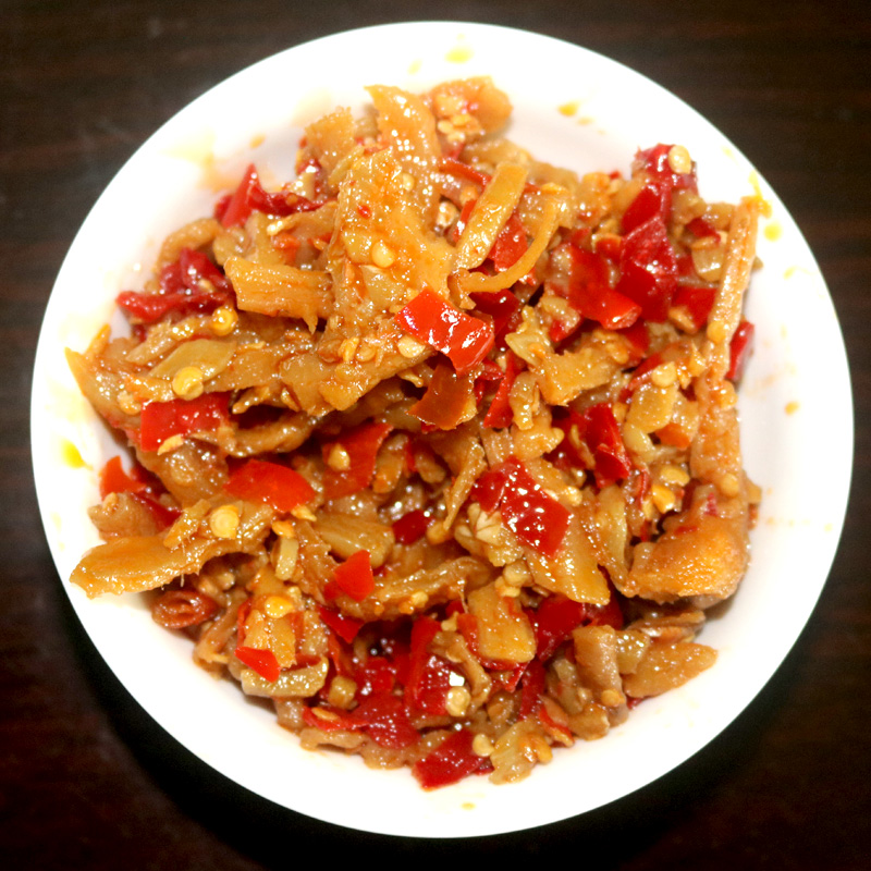 友泉尖椒萝卜辣酱香辣268g萝卜干油辣子辣椒酱香辣下饭拌饭拌面酱