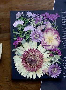 干花压花手工相框滴胶台灯材料包