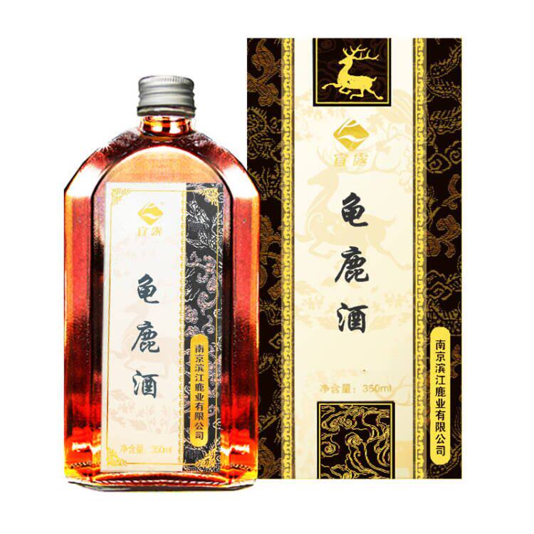 宜露龟鹿二仙胶人参鹿鹿龟酒养生酒 宜露滋补养生其他药食同源食品