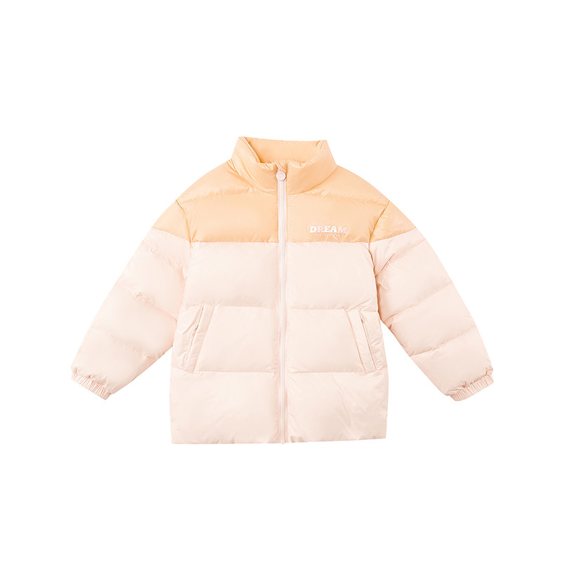 笛莎官方童装女童羽绒服冬季新款中大童短款立领保暖外套面包服,淘宝优惠券,粉丝福利购,淘宝优惠卷