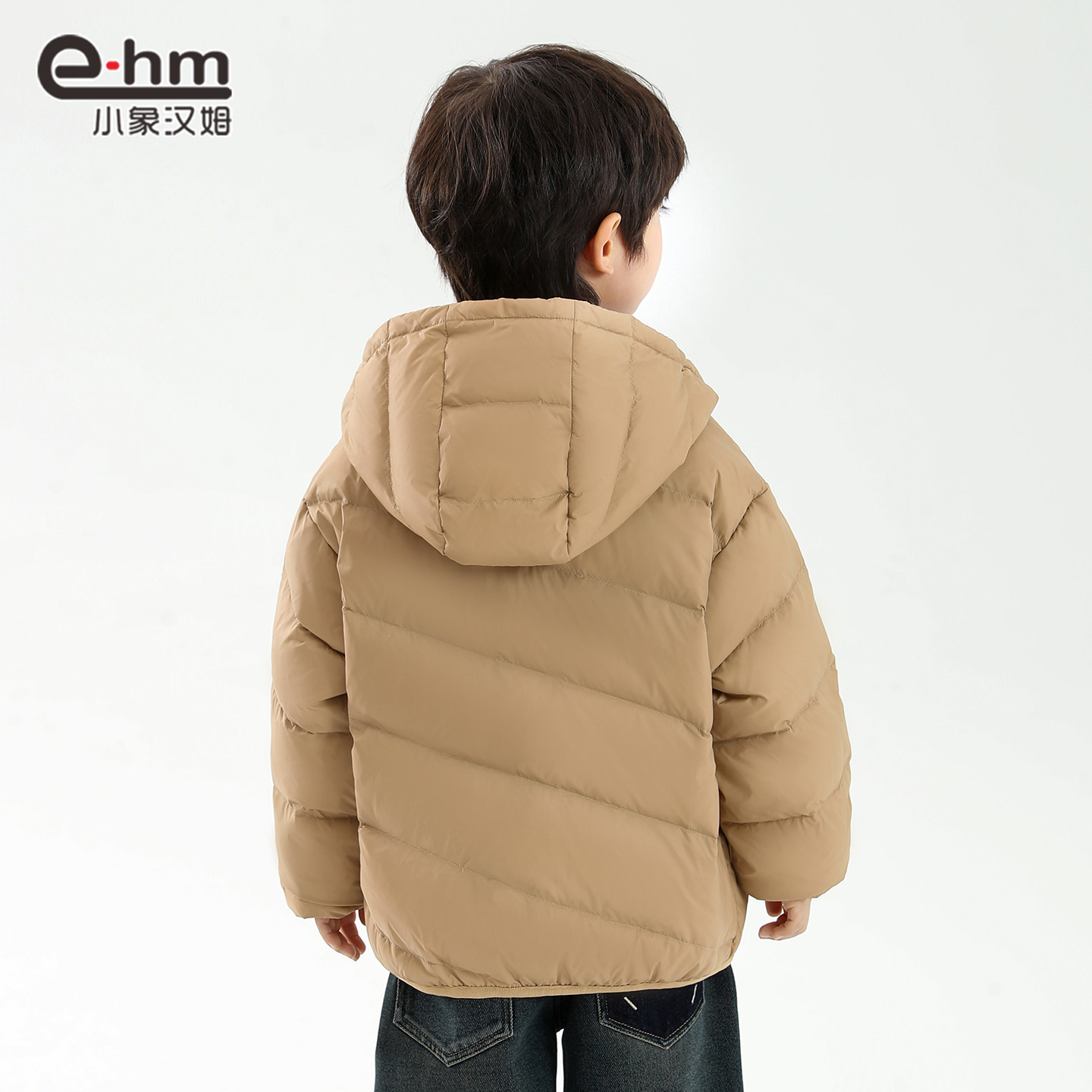 小象汉姆男童男童羽绒服轻薄款2026新款儿童外套冬装白鸭绒免洗,淘宝优惠券,粉丝福利购,淘宝优惠卷