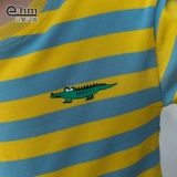 小象汉姆 Летняя футболка с коротким рукавом для мальчиков, детская одежда, подходит для подростков