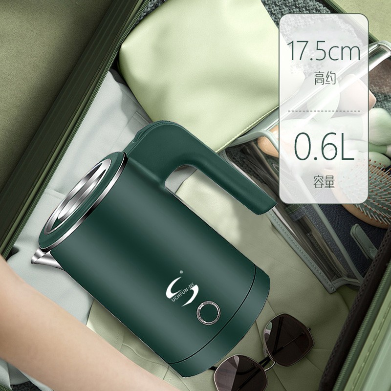 110V伏不锈钢电热水壶烧水泡面壶自动断电开水壶Electric Kettle - 图0