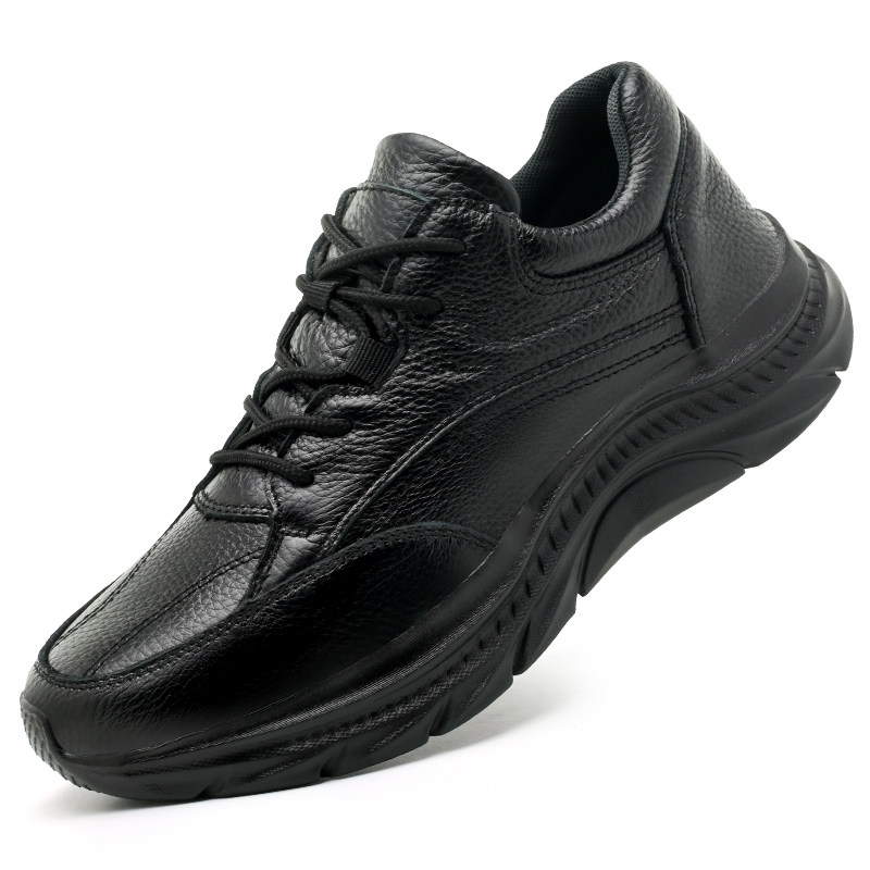 男士头层牛皮健步轻便运动皮鞋软底软皮透气系带老爹外贸休闲皮鞋,淘宝优惠券,粉丝福利购,淘宝优惠卷