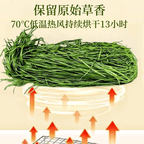 2026全新多叶南提烘干提摩西草兔子龙猫荷兰猪干草毛重2斤包邮 - 图1