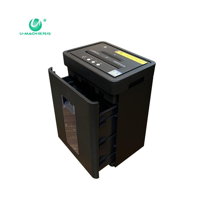 Umax U-X80 new product, business office large-scale granular low-noise shredder, large paper shred capacity shredder