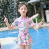 Купальник, детский милый раздельный комплект для принцессы для плавания, подходит для подростков, коллекция 2022, в корейском стиле