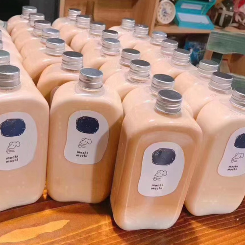麻吉奶酪奶茶 奶酪层次分明 真材实料 里面的果冻摇一摇碎更好喝 - 图1
