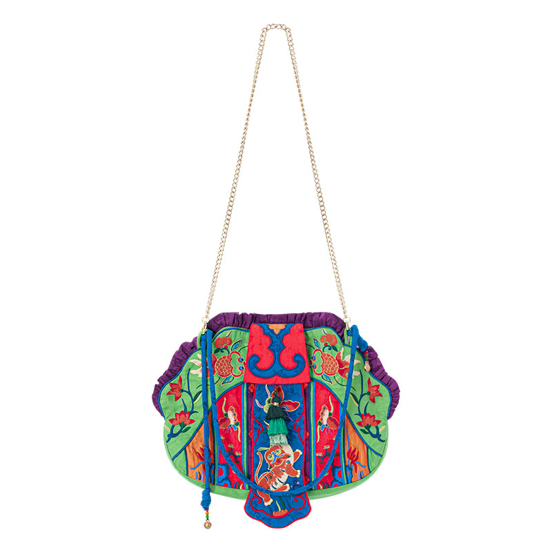 素萝原创敛光囊休闲旅行2022贝壳包 素萝女士包袋