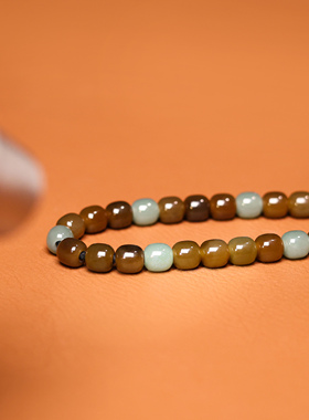 秋会长和田玉青籽料NGTC手串