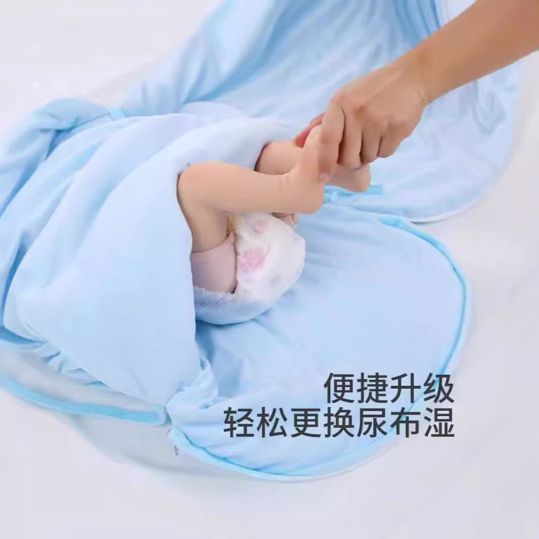 婴儿抱被秋冬款加厚新生儿纯棉包被产房包被外出宝宝抱被婴童用品,淘宝优惠券,粉丝福利购,淘宝优惠卷