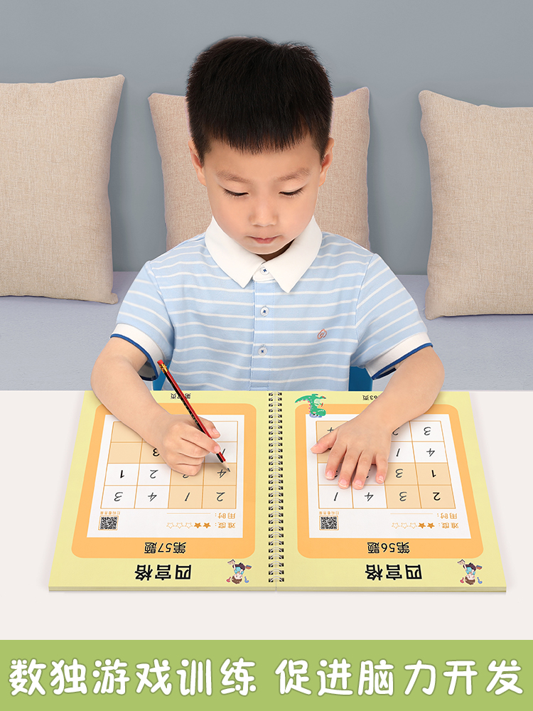 数学思维入门四六九宫格幼儿园数独 星星舟儿童桌面游戏类