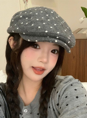 显脸小甜美前进帽韩系设计感时尚