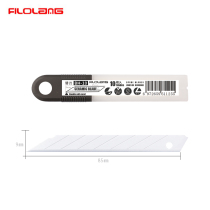 FILOLANG FerLaurent Ceramic Beauty Work Knife Sheet 30 Degrees Acute Angle 9mm Insulation Abrasion Resistant Zirconia Ceramic Industrial Blade Wall Paper Cutting Blade Film Cutting Blade Antistatic BH-10