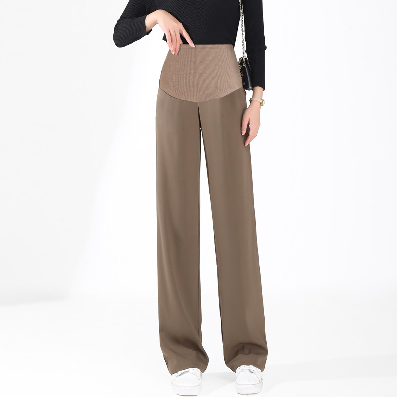 春秋外穿2022年托腹直筒孕妇裤子 孕伊尚孕妇直筒裤