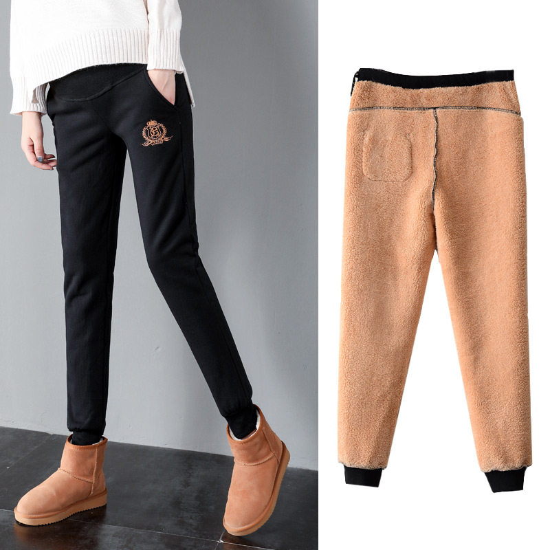 孕妇裤子秋冬季外穿休闲宽松打底裤 孕伊尚孕妇打底裤