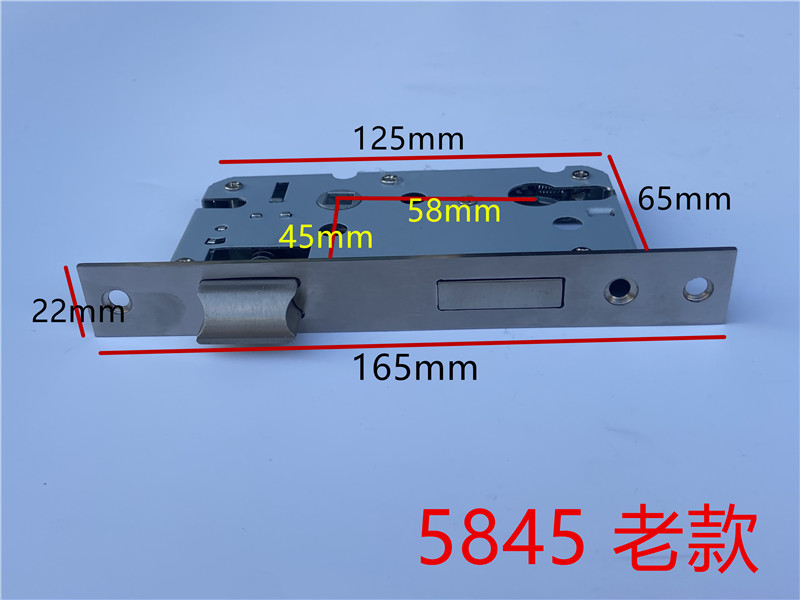 室内门锁体房间门锁体大50大58锁体轴承50锁体木门锁体-图1