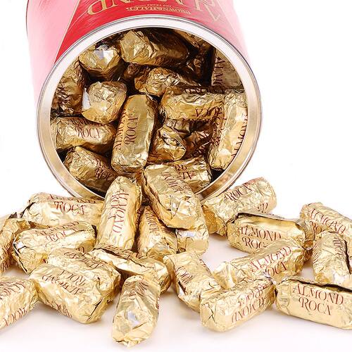 美国Almond Roca乐家扁桃仁巧克力太妃酥脆喜糖果零食年货送礼盒 - 图2