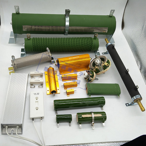 RXG24大功率黄金铝壳限流预充绕线负载电阻25W50W100W200W500W10W - 图3