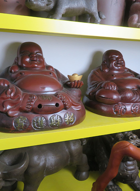 宜兴紫砂摆件茶公茶圣老物件