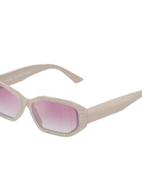 代购Jimmy Choo女士太阳镜防紫外线反光镜片遮光护眼椭圆形