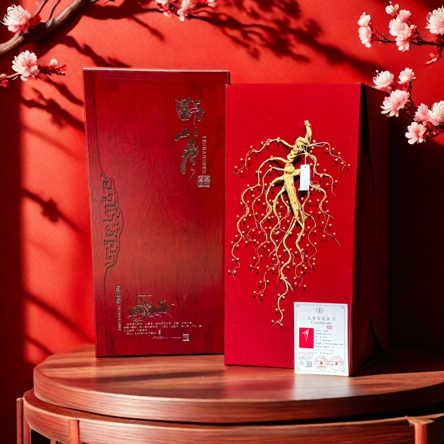 野山参长白山人参礼盒装东北特产正品一等老山参干货节日高端送礼,淘宝优惠券,粉丝福利购,淘宝优惠卷