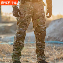 Governing Officer Locomotive Raiders Tactical pants Mens autumn Winter Anti-scratches Wear Resistant Agents Camouflavored Pants Function Samurai Pants