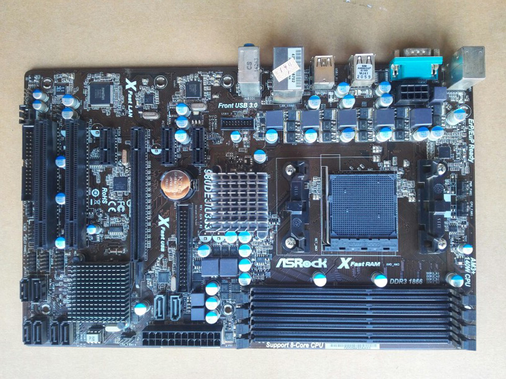 ASROCK/华擎科技 980DE3/U3S3开核SATA3 USB3.0 IDE AM3+推土机-图1