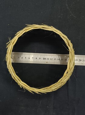 【5个装】斗笠帽配件手工竹编帽箍帽圈斗笠帽子配件竹帽草帽配件
