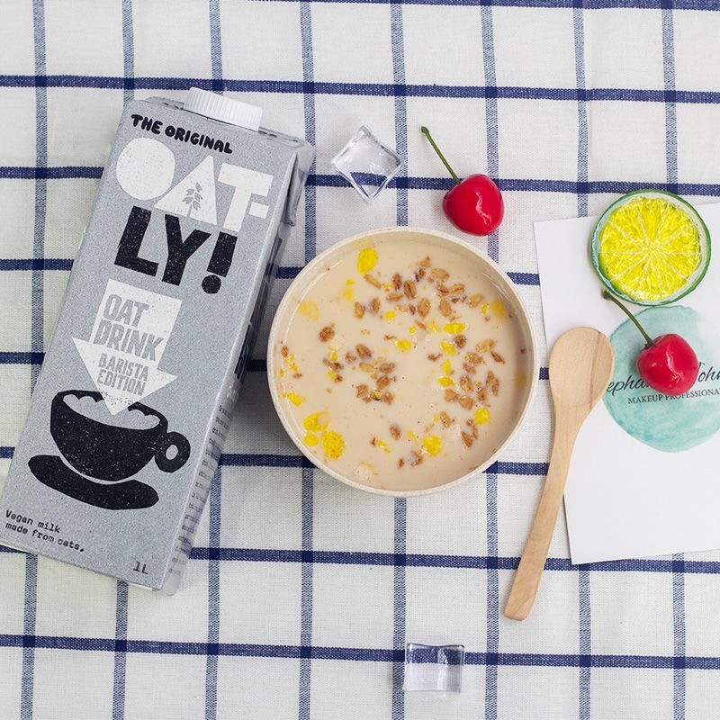 oatly燕麦奶噢麦力进口谷物饮料植物蛋白咖啡大师燕麦饮1L*6整箱-图0