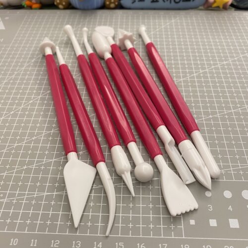 【红豆粘土】超轻粘土工具8件套套装纸黏土软陶泥模具手工DIY配件 - 图0