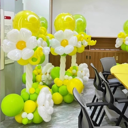 开业气氛布置毕业典礼36寸大气球立柱商场周年庆活动生日装饰布置