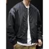 Jackets, men's spring and autumn men's clothing, trendy men's black tops, autumn 2026 new men's baseball uniforms, large size