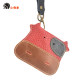 Little round elephant multifunctional cartoon wallet wallet genuine leather women