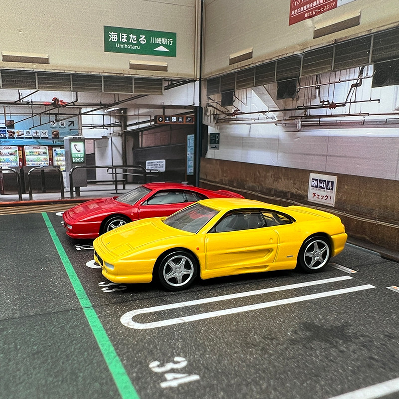 2023日版多美卡新车黑盒TP08法拉利F355跑车儿童玩具小汽车模型