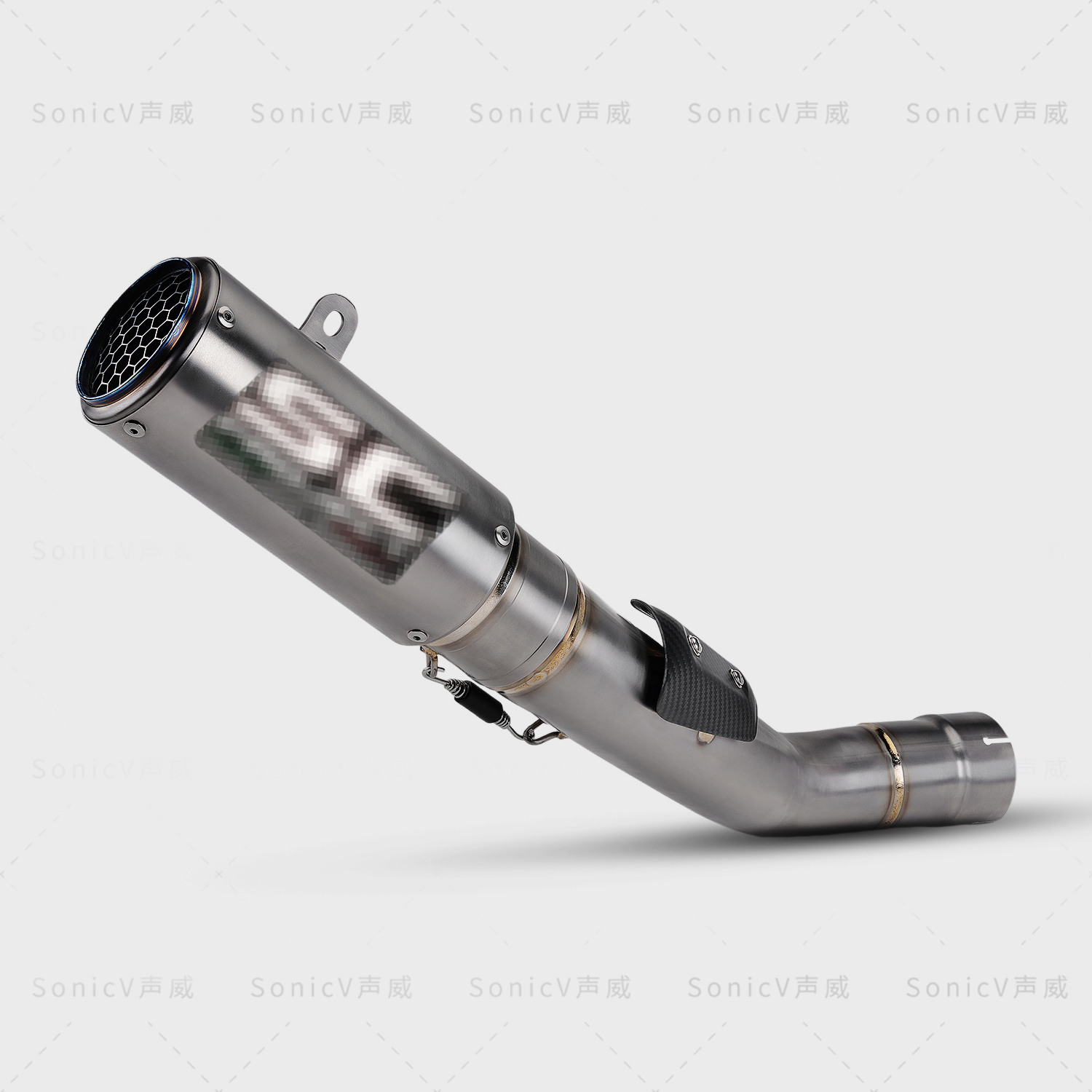 适用川崎大牛ZX10R排气管改装钛合金SC中尾段碳纤维款尾段21-24年 - 图1